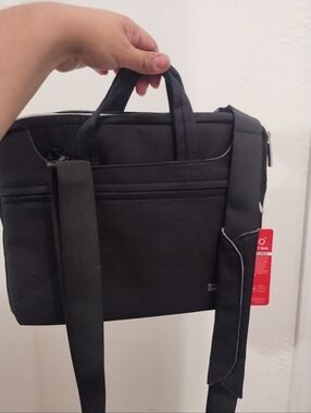 Black Laptop Shoulder Bag